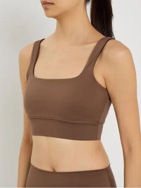VARLEY
Assure Cori Stretch-Jersey Top Taupe
$84 Taupe Scoop Neck Sports Bra M